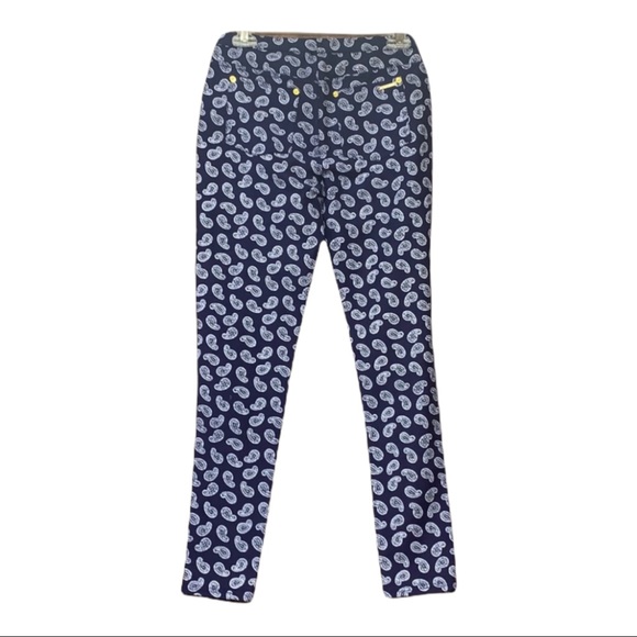 SzS Michael Kors Paisley Print Leggings NWOT - Picture 4 of 5